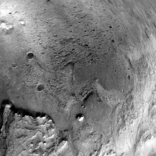 View image taken on Mars, Mars Perseverance Sol 0: Lander Vision System Camera