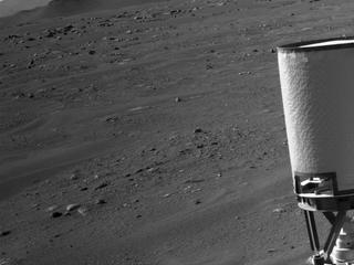 View image taken on Mars, Mars Perseverance Sol 2: Left Navigation Camera (Navcam)