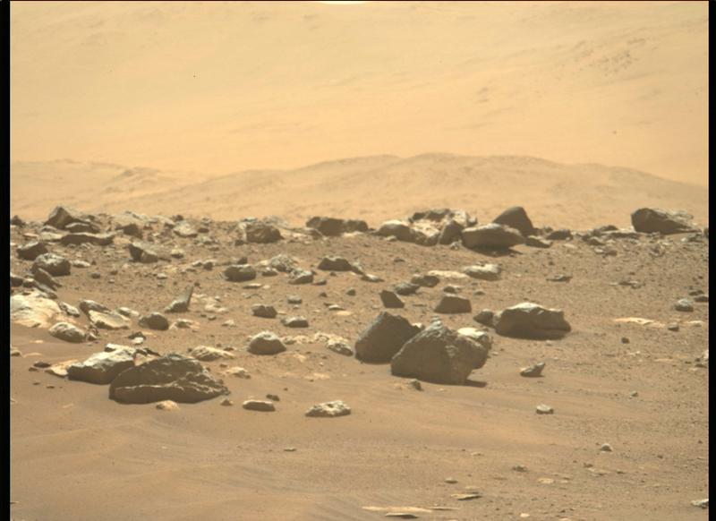 Mars Perseverance Sol 4: Left Mastcam-Z Camera