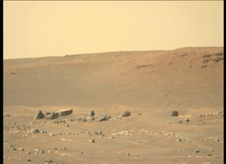 View image taken on Mars, Mars Perseverance Sol 4: Left Mastcam-Z Camera
