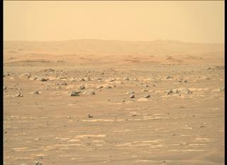 View image taken on Mars, Mars Perseverance Sol 4: Right Mastcam-Z Camera