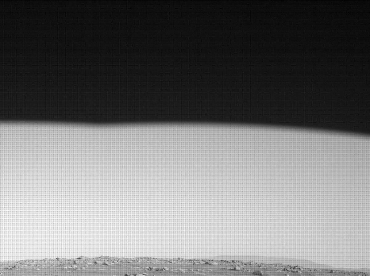 This image was taken by FRONT_HAZCAM_LEFT_A onboard NASA's Mars rover Perseverance on Sol 9