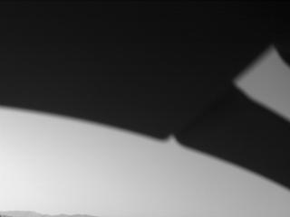 View image taken on Mars, Mars Perseverance Sol 9: Front Left Hazard Avoidance Camera (Hazcam)