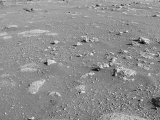 View image taken on Mars, Mars Perseverance Sol 9: Front Right Hazard Avoidance Camera (Hazcam)