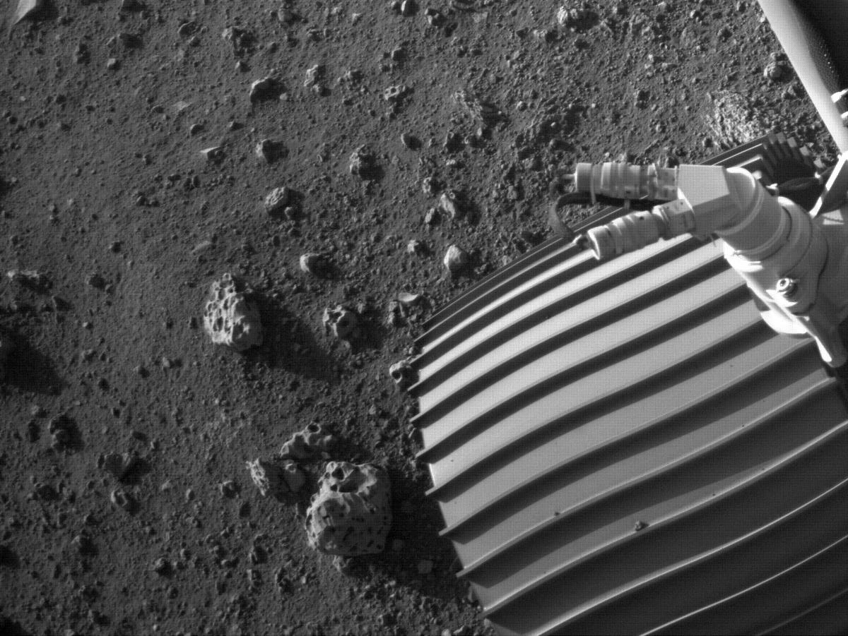 This image was taken by NAVCAM_LEFT onboard NASA's Mars rover Perseverance on Sol 9