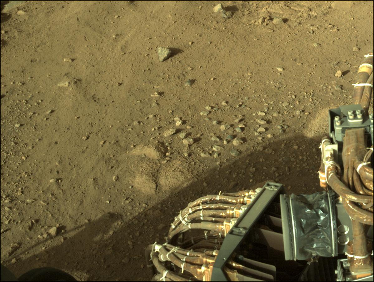 This image was taken by NAVCAM_LEFT onboard NASA's Mars rover Perseverance on Sol 9