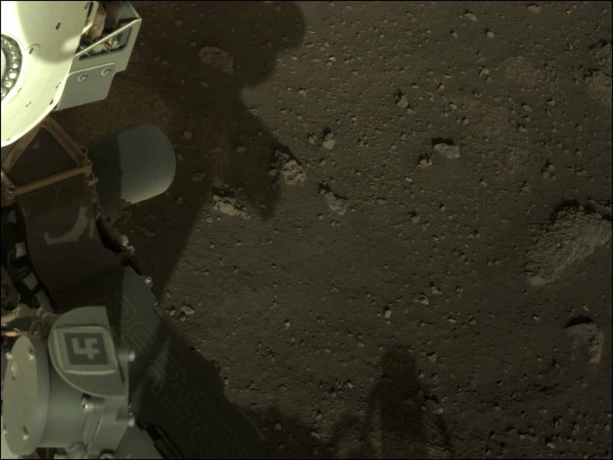 This image was taken by NAVCAM_LEFT onboard NASA's Mars rover Perseverance on Sol 9