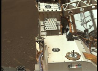 View image taken on Mars, Mars Perseverance Sol 9: Left Mastcam-Z Camera