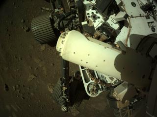 View image taken on Mars, Mars Perseverance Sol 10: Left Navigation Camera (Navcam)