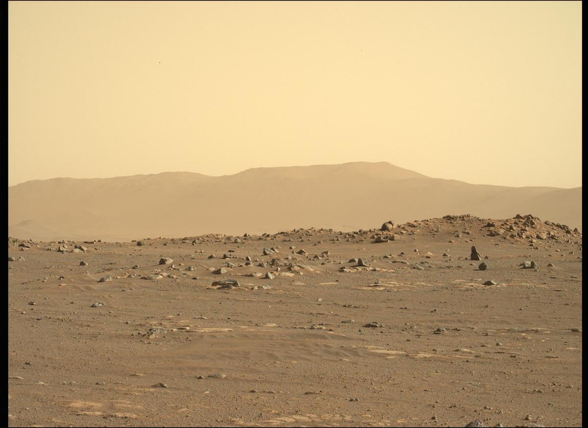 This image was taken by MCZ_LEFT onboard NASA's Mars rover Perseverance on Sol 11