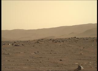 View image taken on Mars, Mars Perseverance Sol 11: Right Mastcam-Z Camera