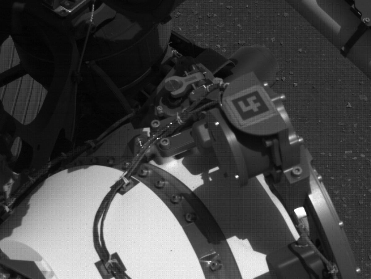 This image was taken by NAVCAM_LEFT onboard NASA's Mars rover Perseverance on Sol 12