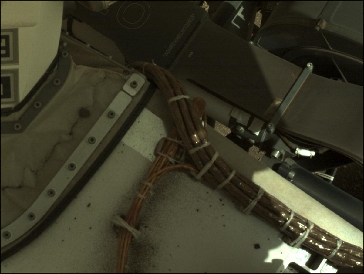 This image was taken by NAVCAM_LEFT onboard NASA's Mars rover Perseverance on Sol 12