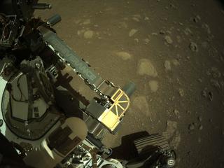 View image taken on Mars, Mars Perseverance Sol 12: Right Navigation Camera (Navcam)