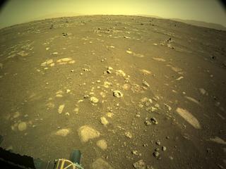 View image taken on Mars, Mars Perseverance Sol 13: Right Navigation Camera (Navcam)