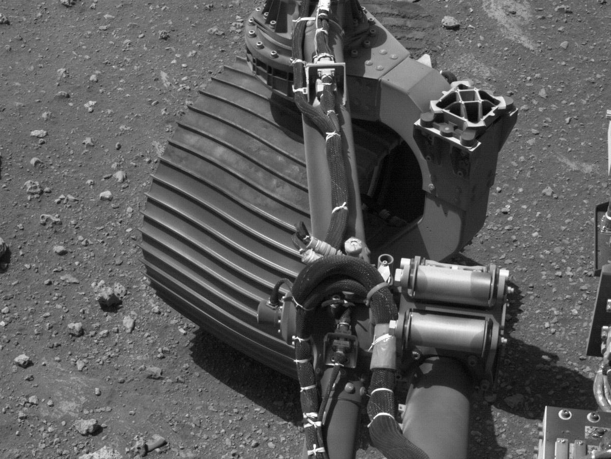 This image was taken by NAVCAM_LEFT onboard NASA's Mars rover Perseverance on Sol 14