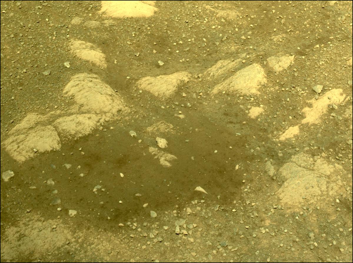 This image was taken by NAVCAM_LEFT onboard NASA's Mars rover Perseverance on Sol 15