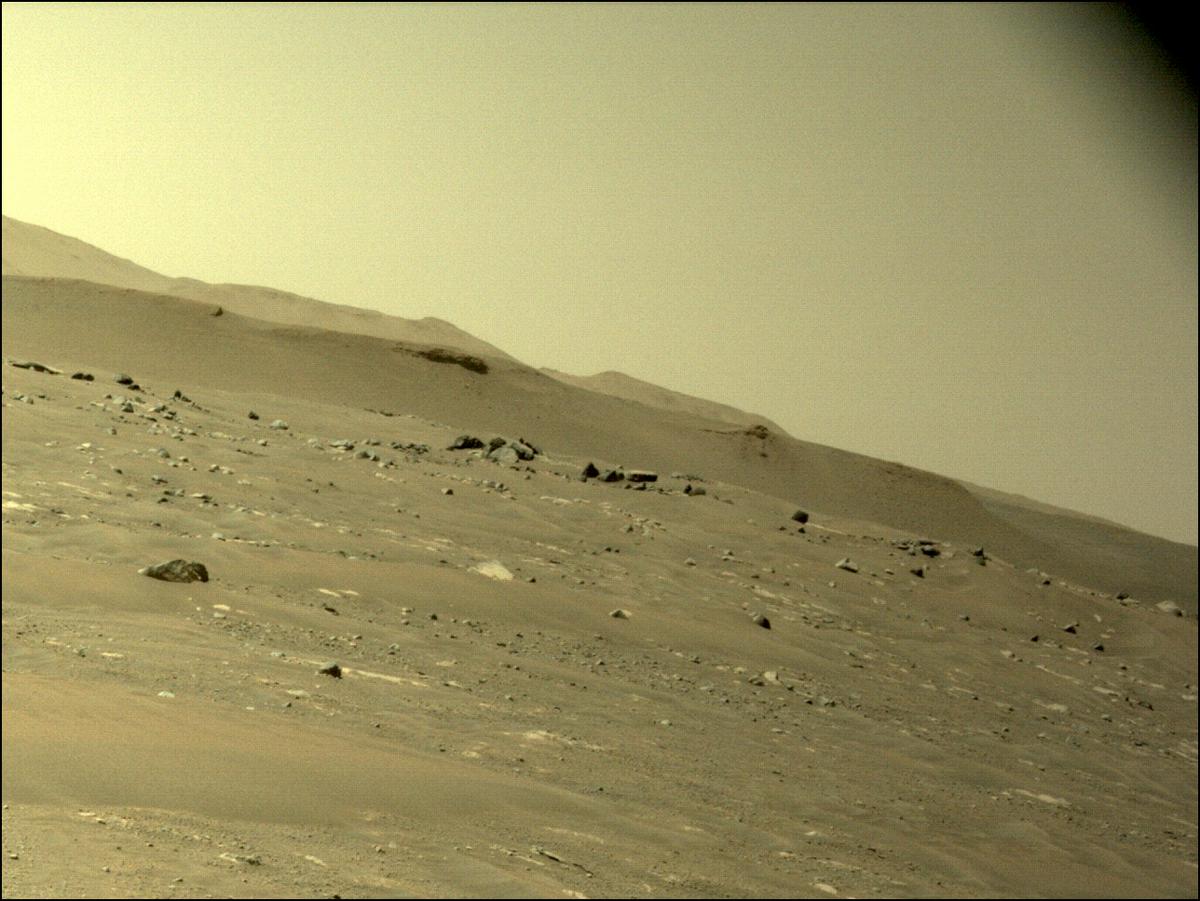 This image was taken by NAVCAM_LEFT onboard NASA's Mars rover Perseverance on Sol 15