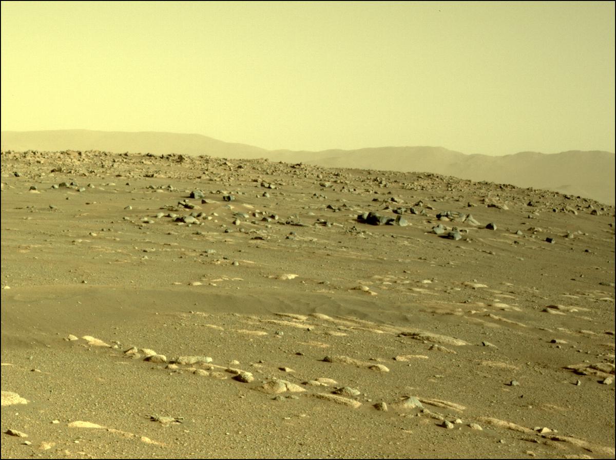 This image was taken by NAVCAM_LEFT onboard NASA's Mars rover Perseverance on Sol 15