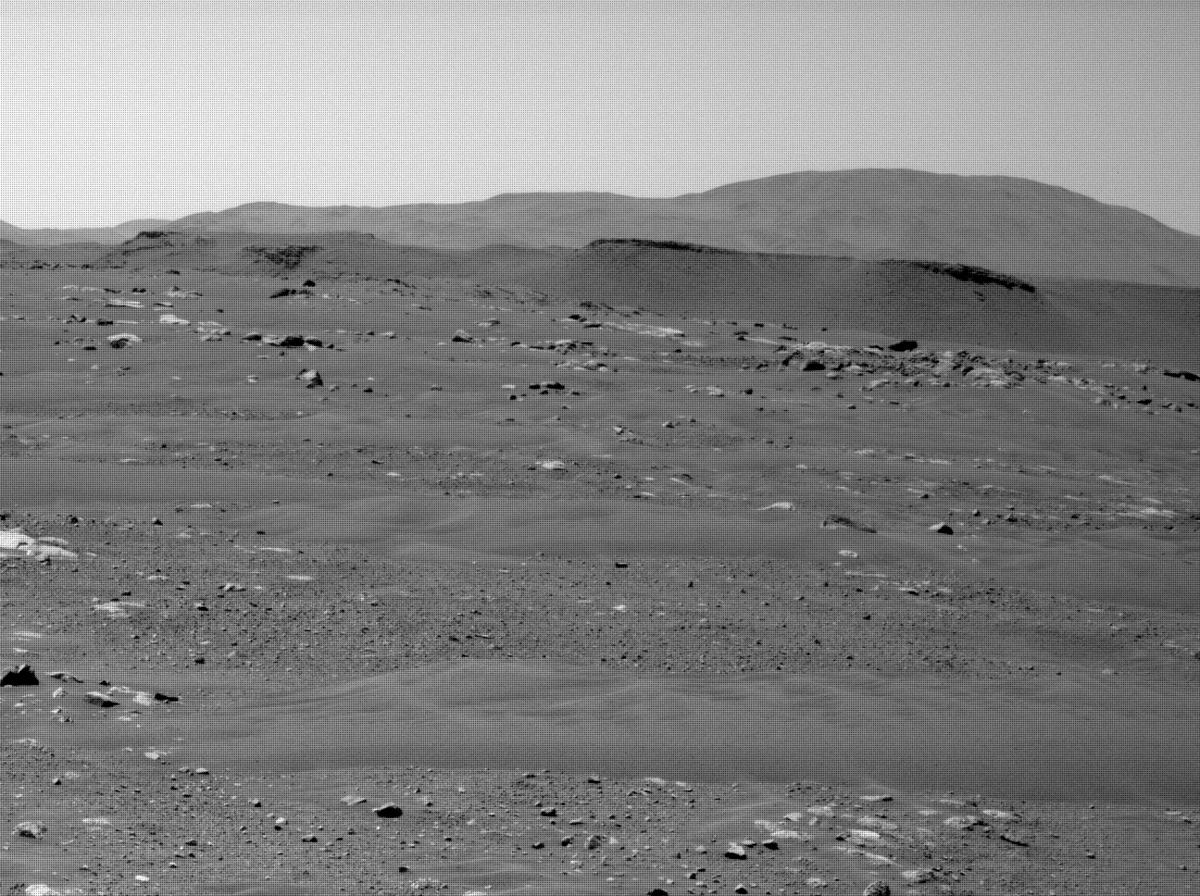 This image was taken by NAVCAM_RIGHT onboard NASA's Mars rover Perseverance on Sol 15