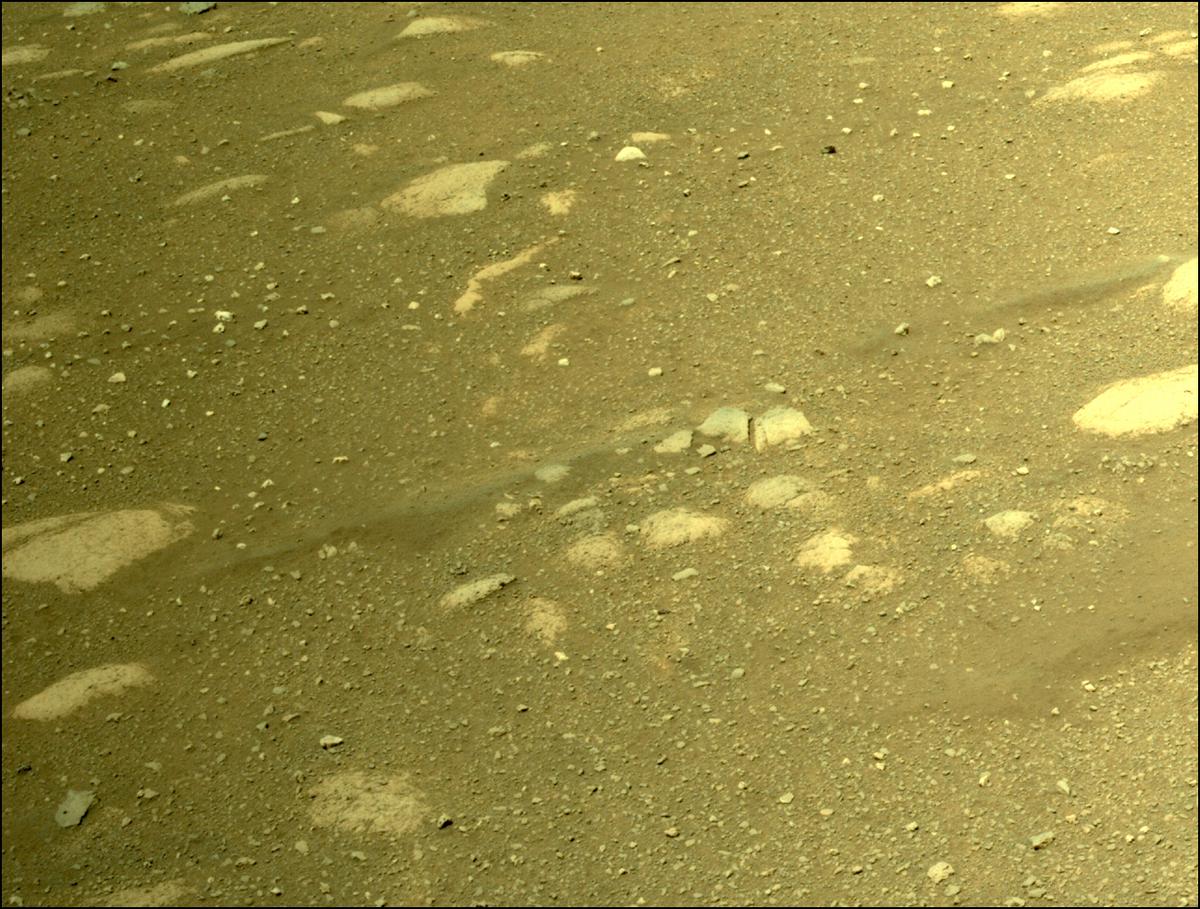 This image was taken by NAVCAM_RIGHT onboard NASA's Mars rover Perseverance on Sol 15