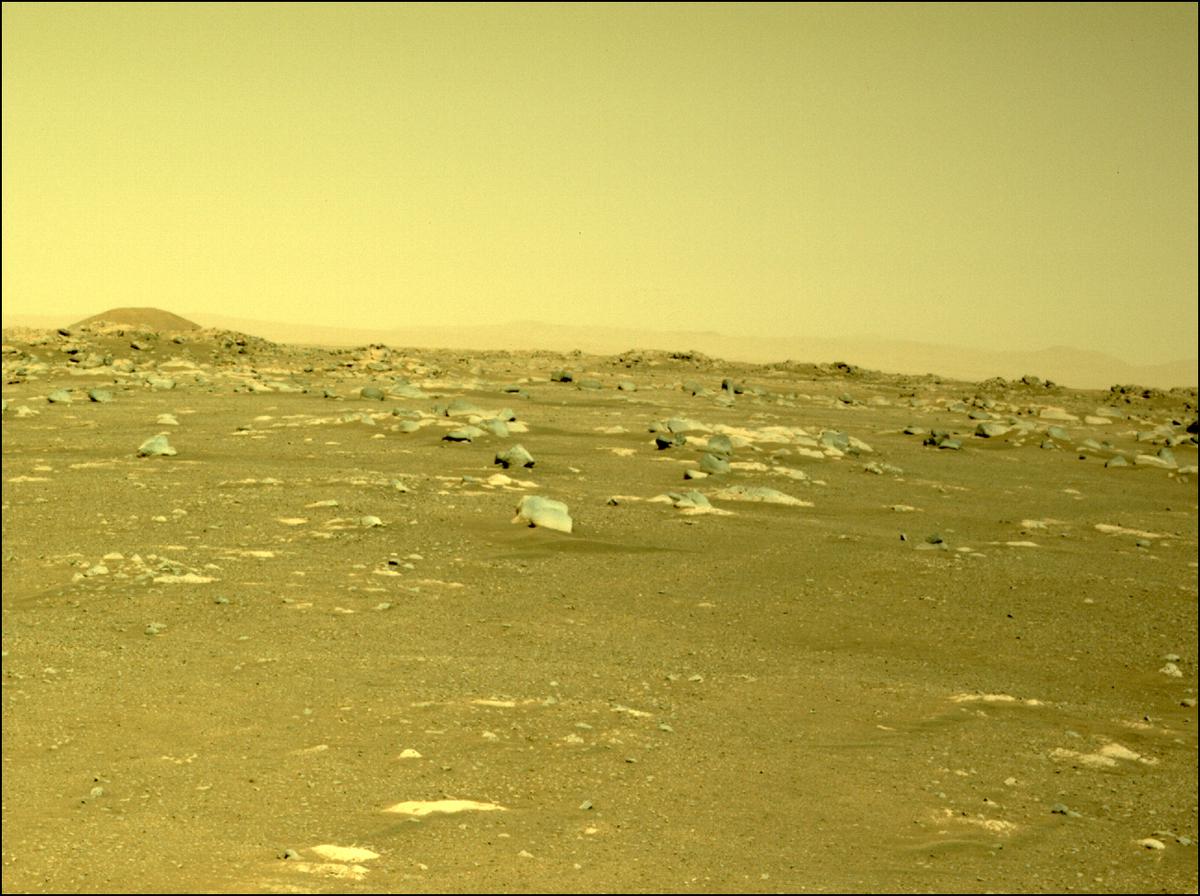 This image was taken by NAVCAM_RIGHT onboard NASA's Mars rover Perseverance on Sol 15