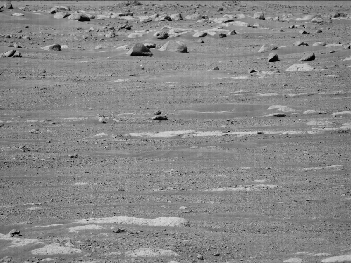This image was taken by MCZ_LEFT onboard NASA's Mars rover Perseverance on Sol 15