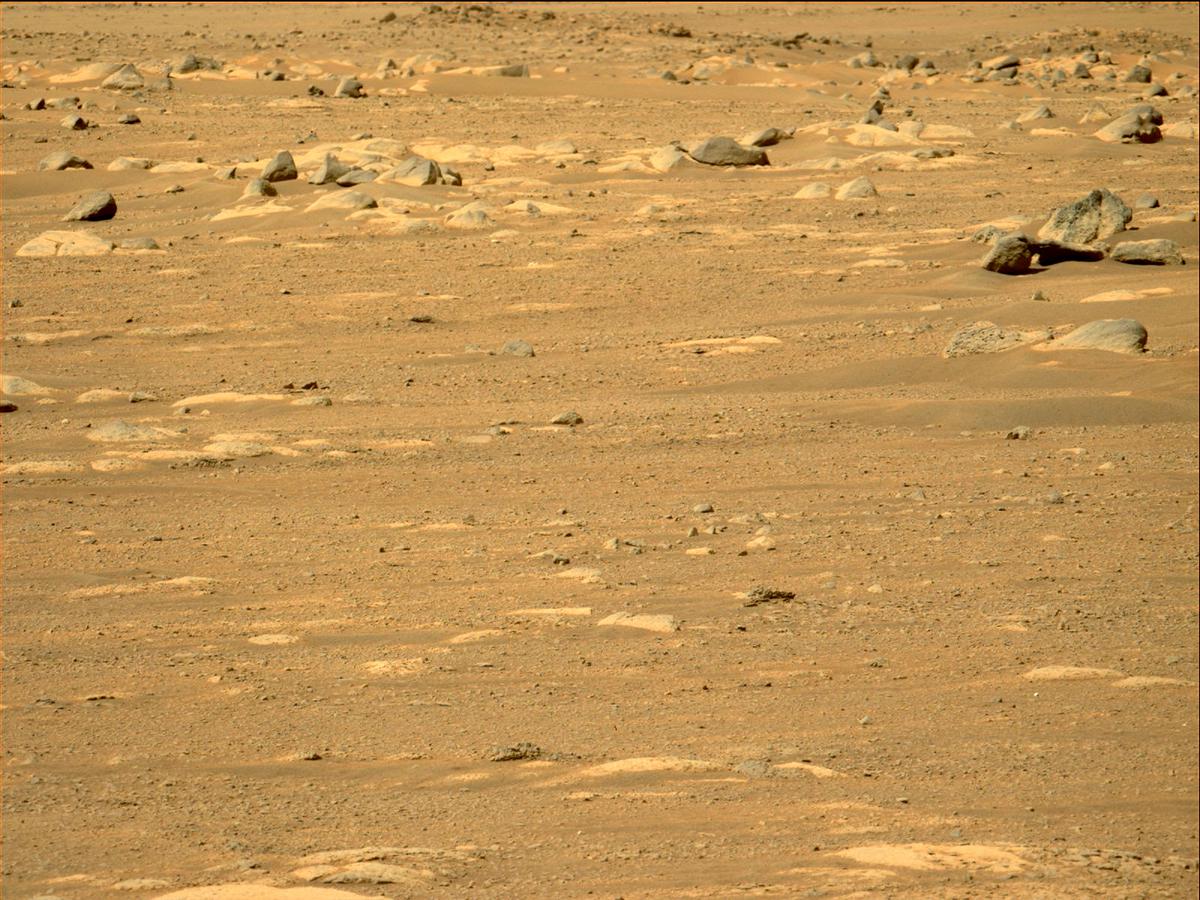 This image was taken by MCZ_LEFT onboard NASA's Mars rover Perseverance on Sol 15