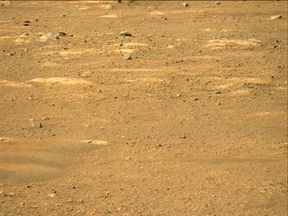 View image taken on Mars, Mars Perseverance Sol 15: Left Mastcam-Z Camera