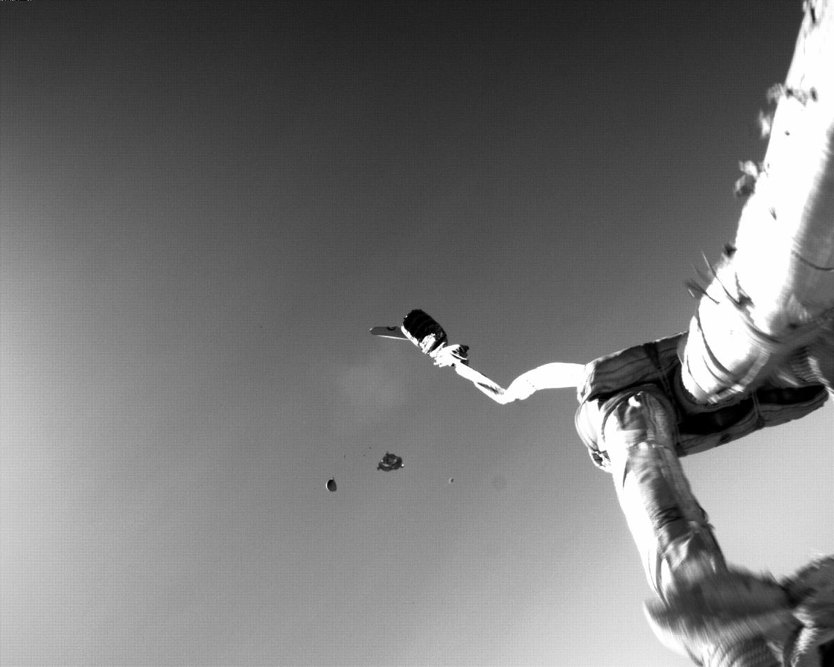 This image was taken by EDL_PUCAM2 onboard NASA's Mars rover Perseverance on Sol 16