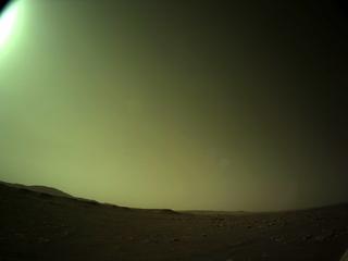 View image taken on Mars, Mars Perseverance Sol 16: Left Navigation Camera (Navcam)