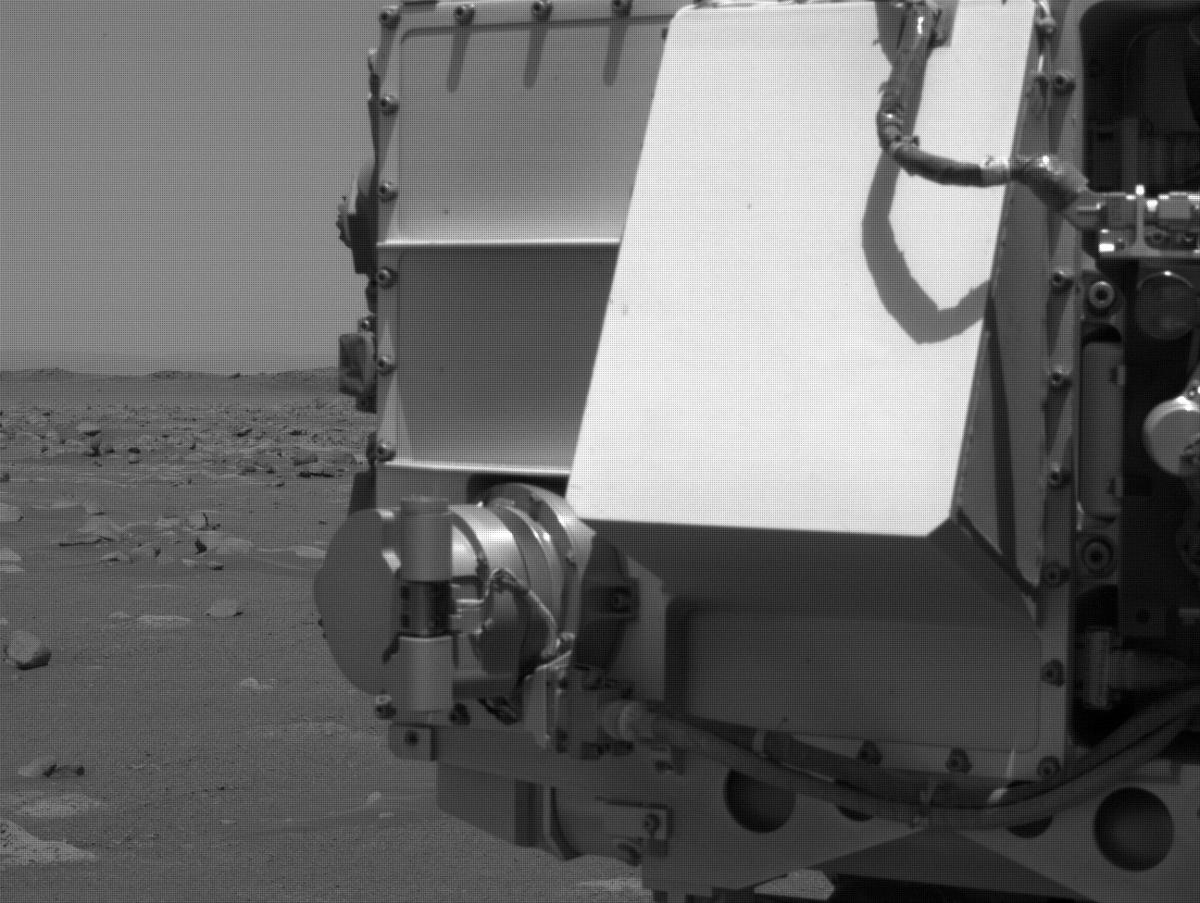 This image was taken by NAVCAM_LEFT onboard NASA's Mars rover Perseverance on Sol 17