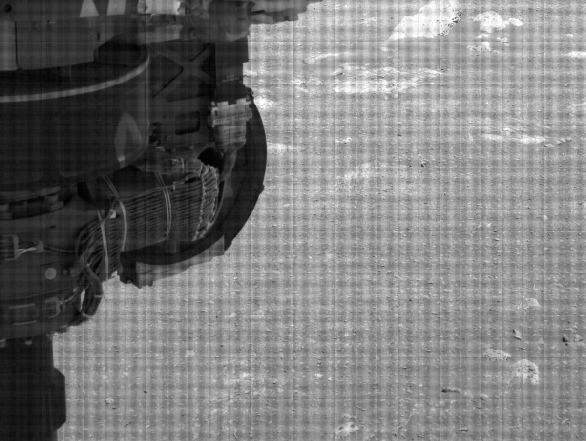 This image was taken by NAVCAM_RIGHT onboard NASA's Mars rover Perseverance on Sol 17