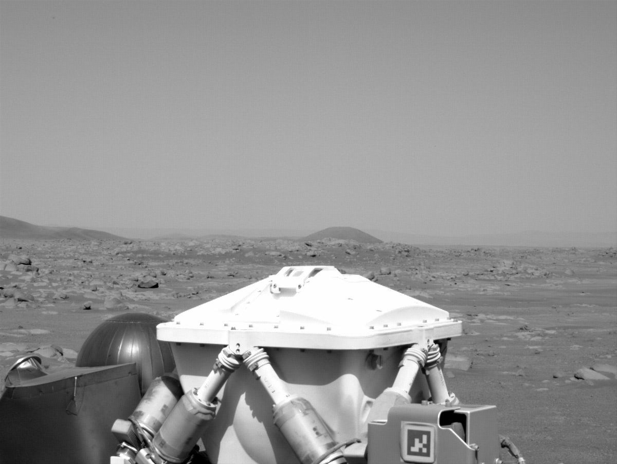This image was taken by NAVCAM_LEFT onboard NASA's Mars rover Perseverance on Sol 18