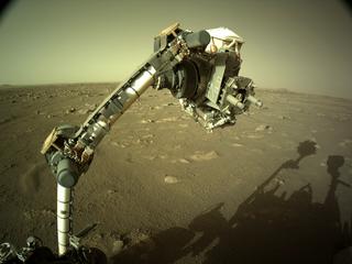 View image taken on Mars, Mars Perseverance Sol 18: Left Navigation Camera (Navcam)