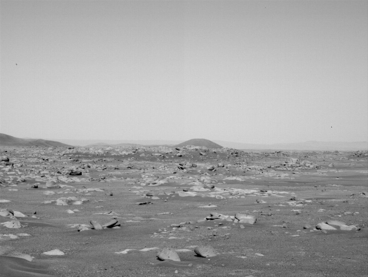 This image was taken by NAVCAM_RIGHT onboard NASA's Mars rover Perseverance on Sol 18