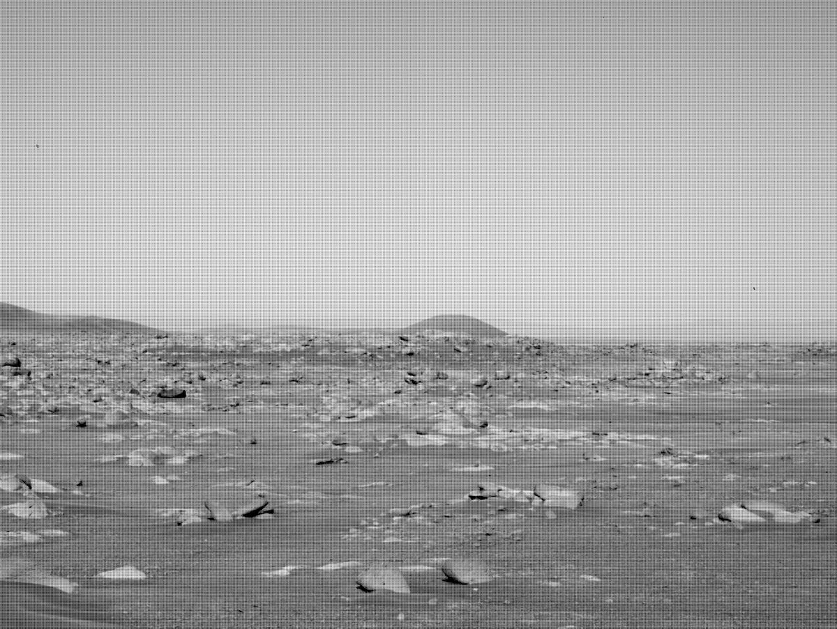 This image was taken by NAVCAM_RIGHT onboard NASA's Mars rover Perseverance on Sol 18