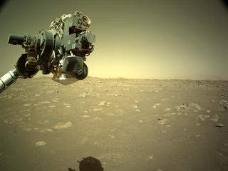 View image taken on Mars, Mars Perseverance Sol 18: Right Navigation Camera (Navcam)