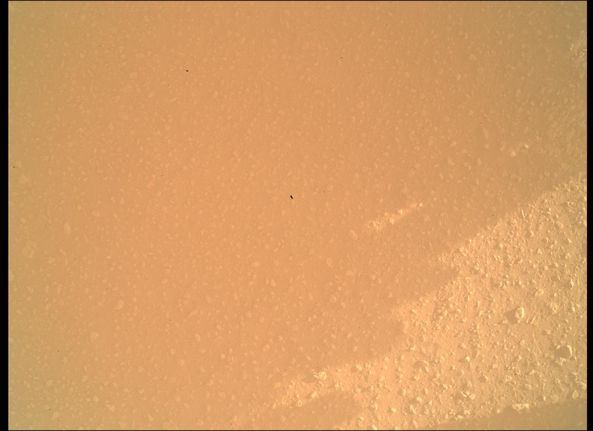This image was taken by SHERLOC_WATSON onboard NASA's Mars rover Perseverance on Sol 18