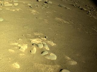 View image taken on Mars, Mars Perseverance Sol 20: Left Navigation Camera (Navcam)
