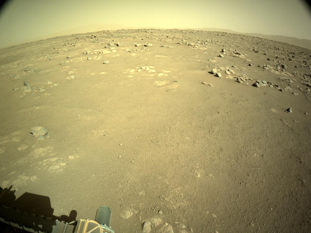 This image was taken by NAVCAM_RIGHT onboard NASA's Mars rover Perseverance on Sol 20