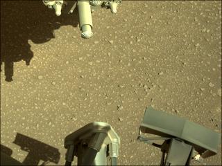 View image taken on Mars, Mars Perseverance Sol 21: Left Navigation Camera (Navcam)