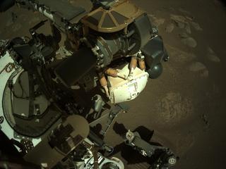 View image taken on Mars, Mars Perseverance Sol 21: Right Navigation Camera (Navcam)