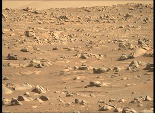 View image taken on Mars, Mars Perseverance Sol 22: Right Mastcam-Z Camera