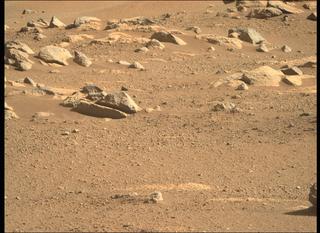 View image taken on Mars, Mars Perseverance Sol 22: Right Mastcam-Z Camera
