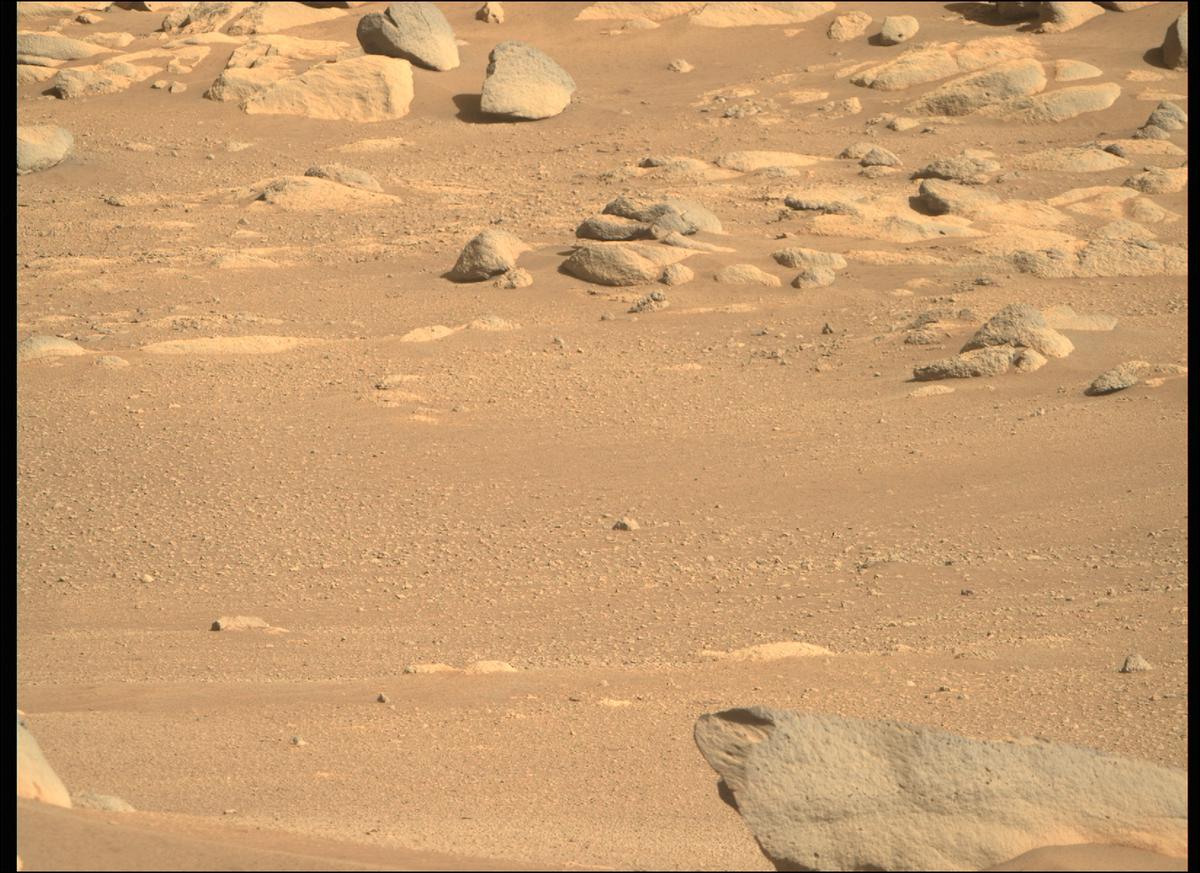 This image was taken by MCZ_RIGHT onboard NASA's Mars rover Perseverance on Sol 22