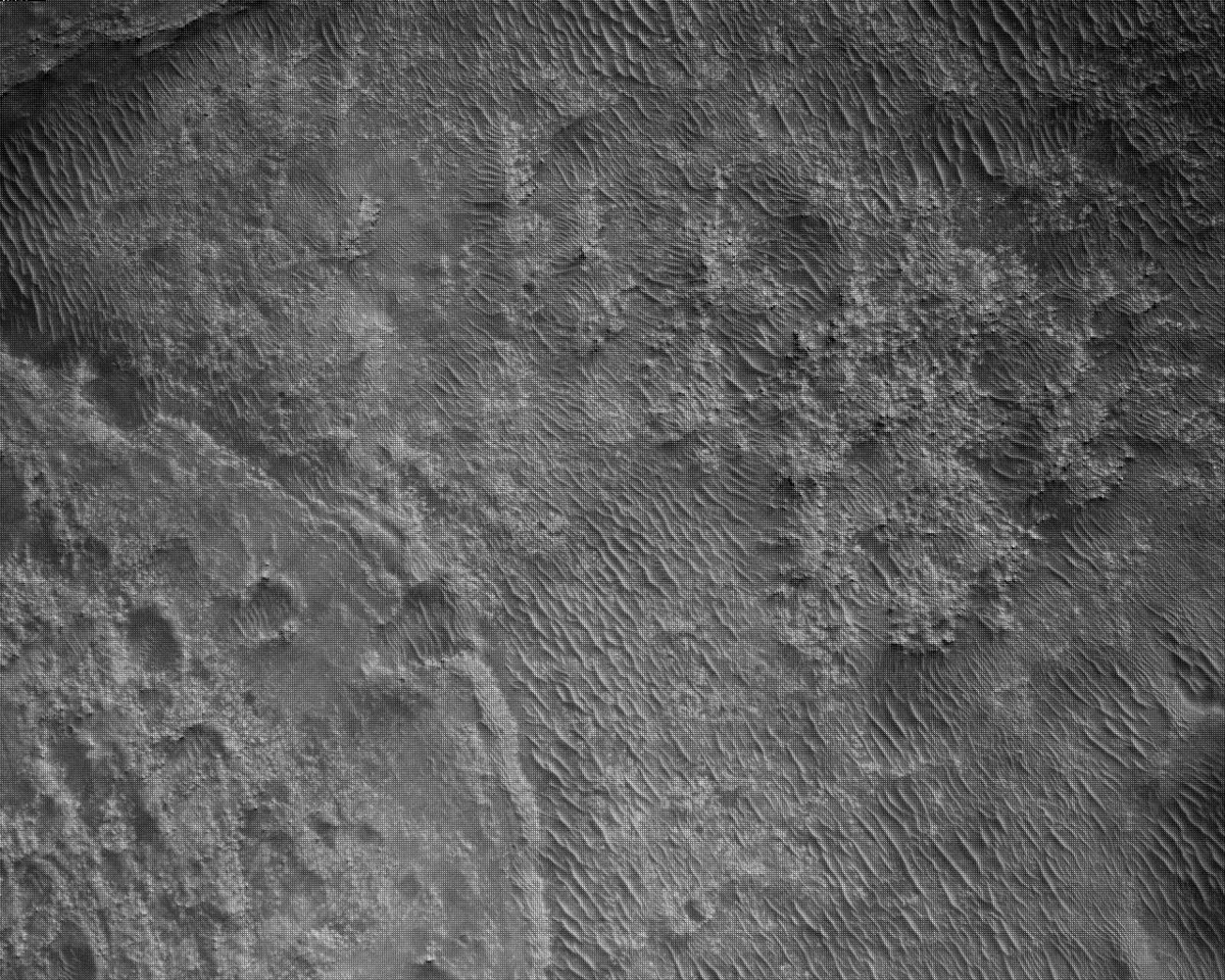 This image was taken by EDL_RDCAM onboard NASA's Mars rover Perseverance on Sol 23