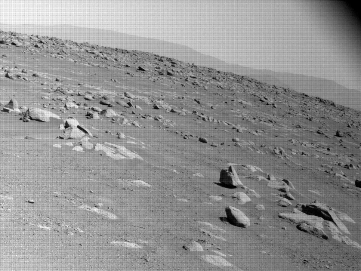 This image was taken by NAVCAM_LEFT onboard NASA's Mars rover Perseverance on Sol 23