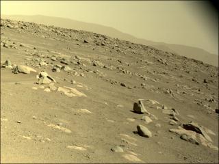 View image taken on Mars, Mars Perseverance Sol 23: Left Navigation Camera (Navcam)