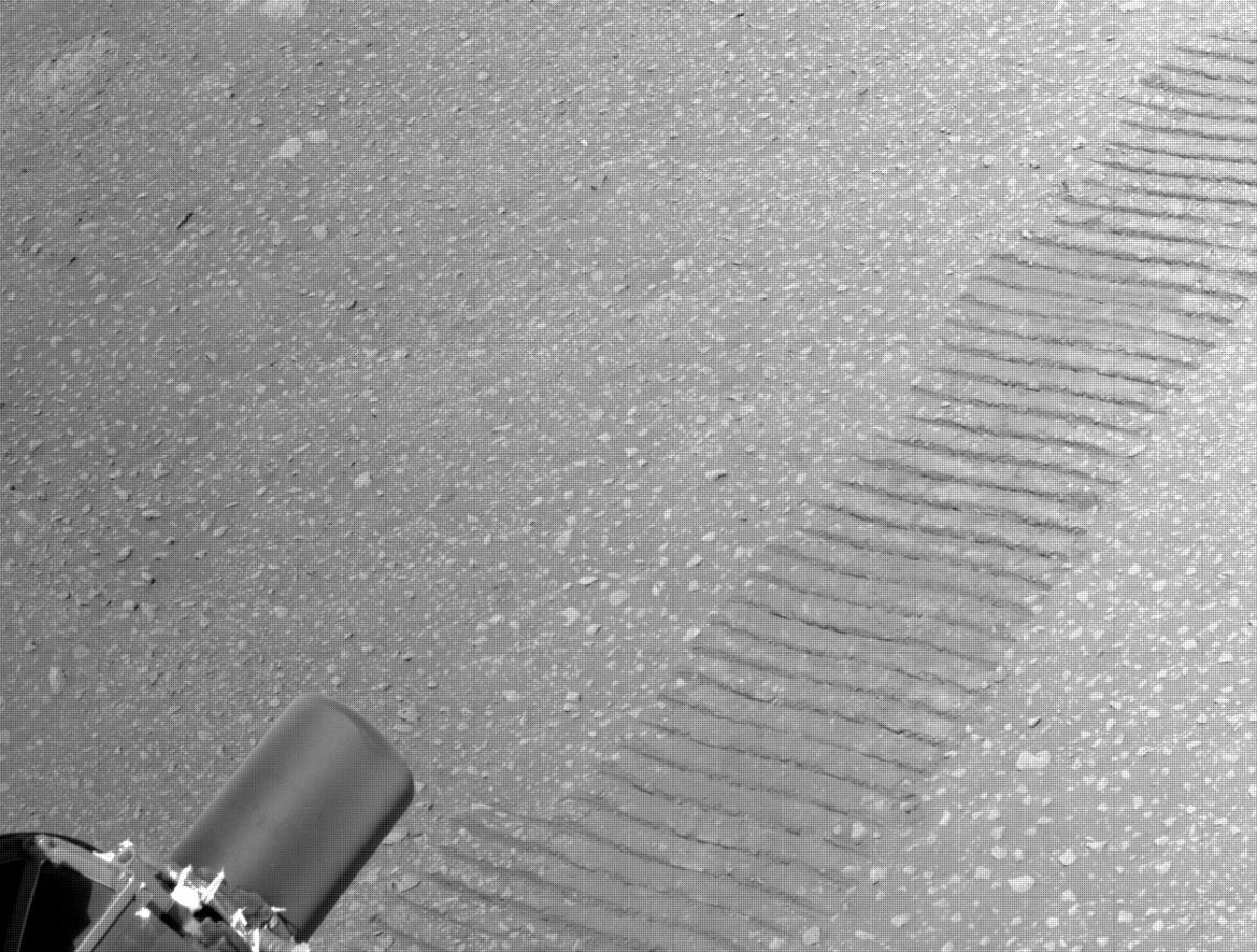 This image was taken by NAVCAM_RIGHT onboard NASA's Mars rover Perseverance on Sol 23